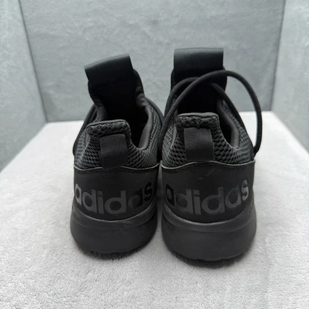 Adidas Lite Racer Adapt Cloudfoam Black Mesh Slip On Shoes Men's Size 9